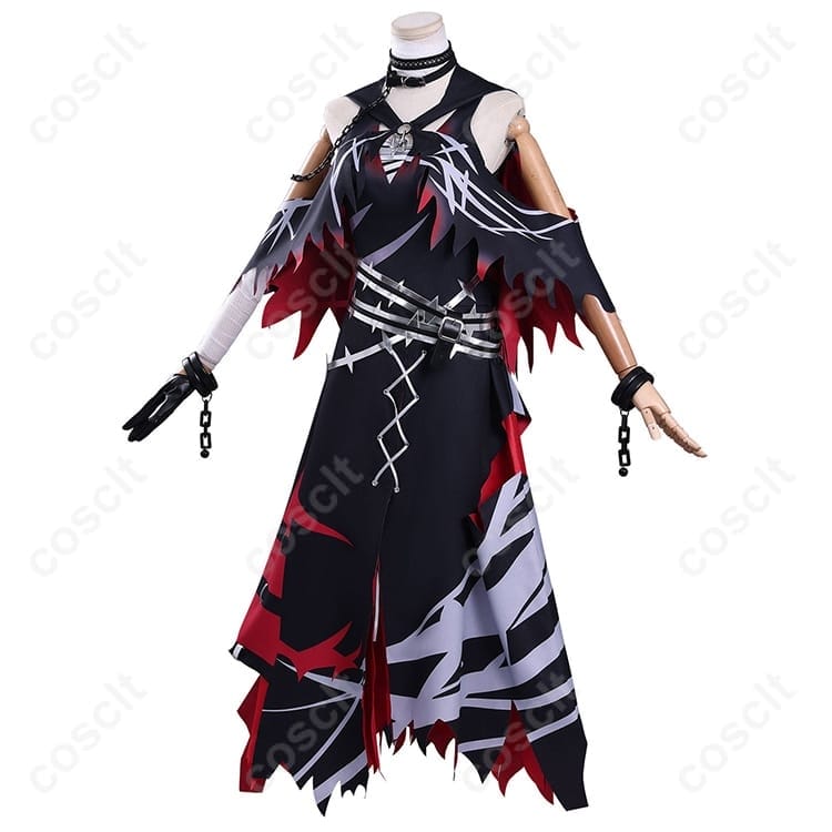 魔法少女ノ魔女裁判 紫藤アリサ衣装 高発色サテン×PUの豪華セットで撮影映え - 2枚目の画像