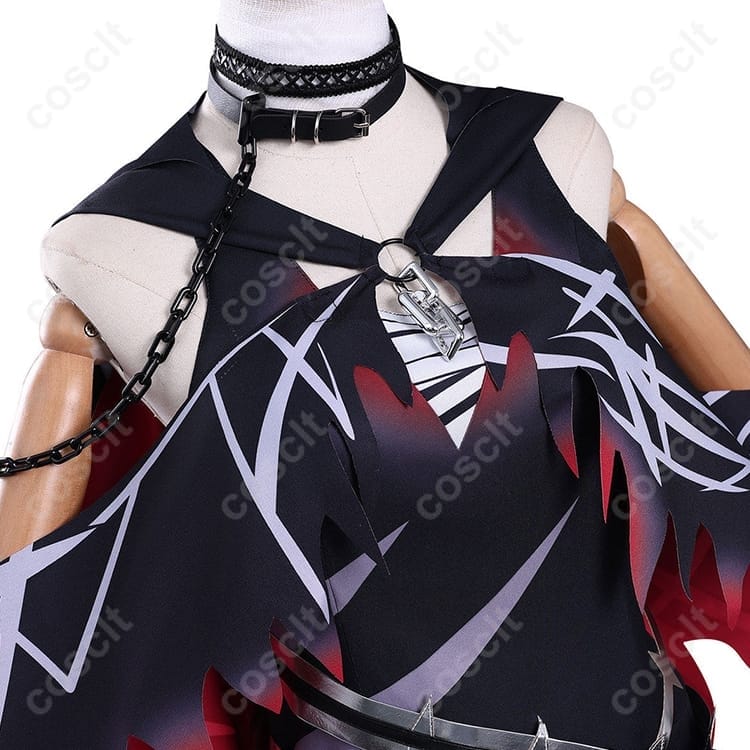 魔法少女ノ魔女裁判 紫藤アリサ衣装 高発色サテン×PUの豪華セットで撮影映え - 4枚目の画像