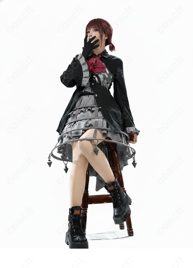 着用例：インナーとスカーフの見え方を示す井芹仁菜 RPG風衣装のバストアップ