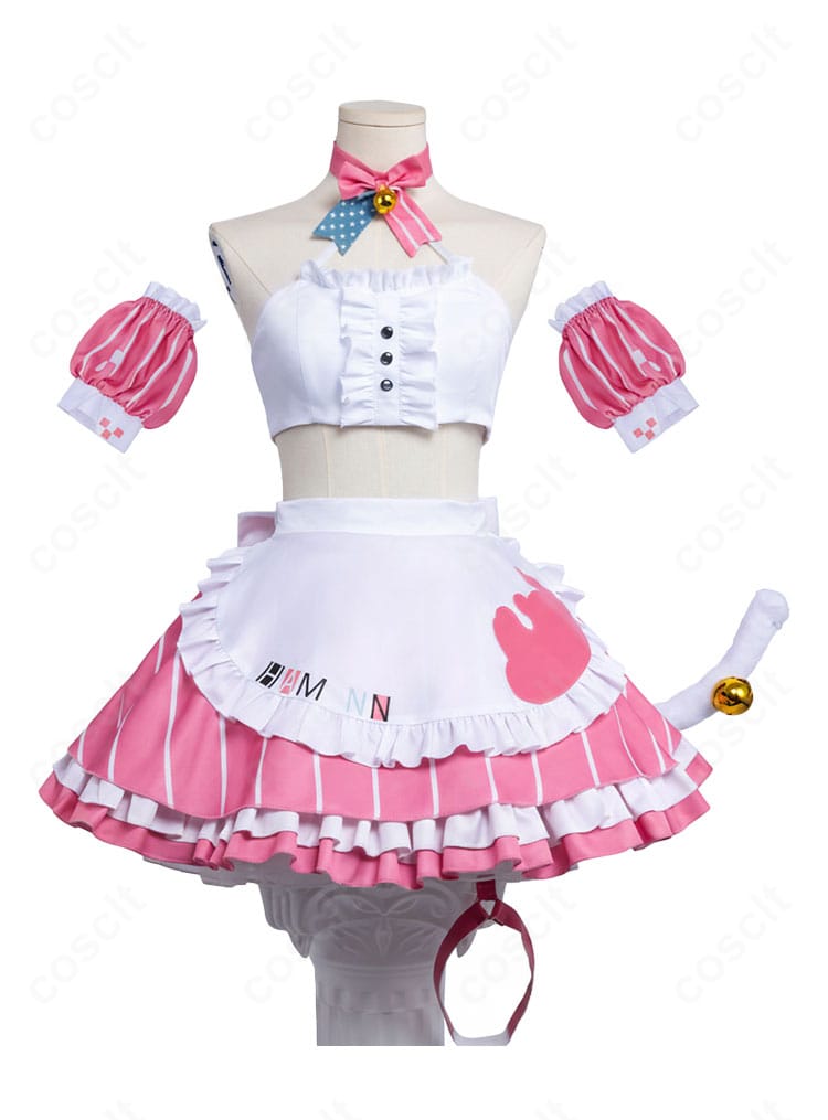 アズールレーン ハムマン 美味しい魔法 メイド服の正面全体カット