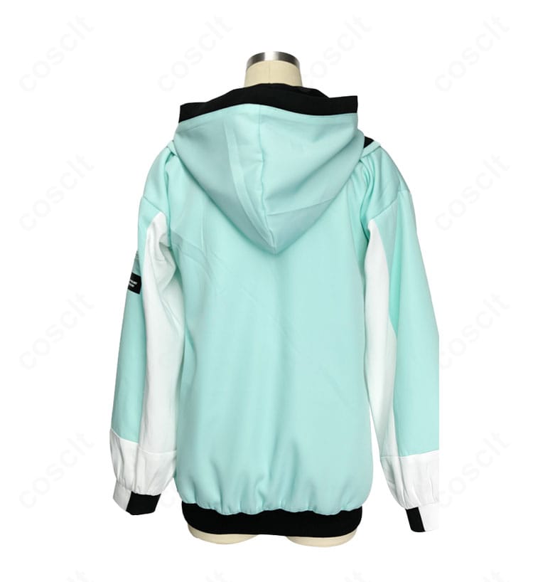 ブルーアーカイブ 才羽モモイ/ミドリ 防寒コートの背面全体画像