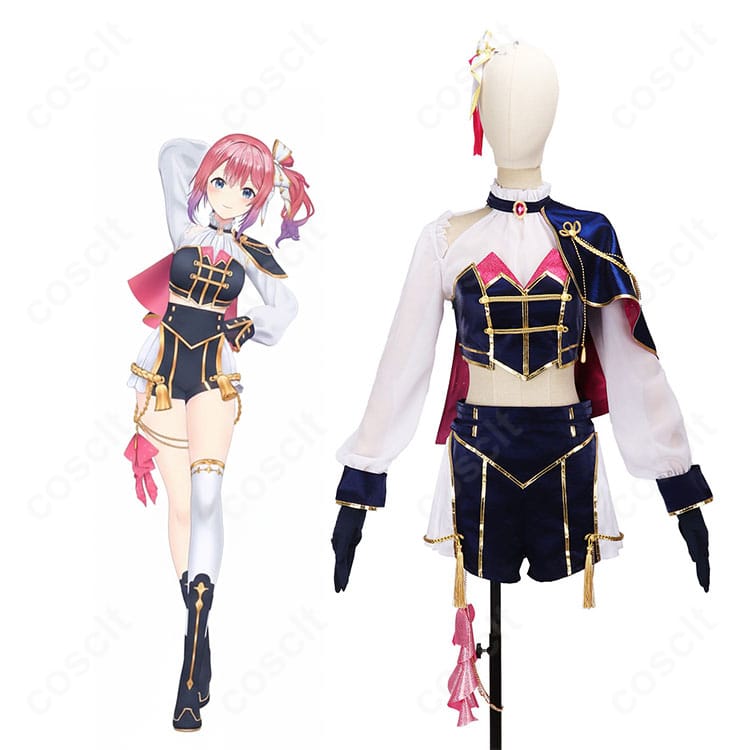 倉持めると Idios共通衣装の再現度比較イメージ（公式設定との整合を示す）