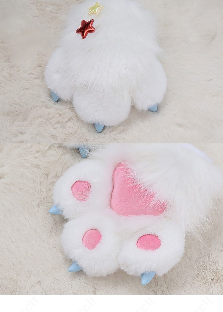 クマクマレスQ衣装の手袋ディテール。ステッチとフィット感、手首の仕様を示す画像