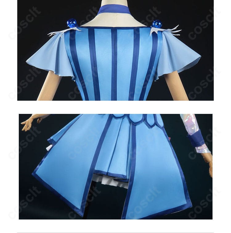 背面ファスナー付近の仕立てと装飾配置のディテール