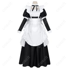 死亡遊戯で飯を食う。金子（キンコ）メイド服｜上品で映える高再現コスチューム - 1枚目の画像（サムネイル）