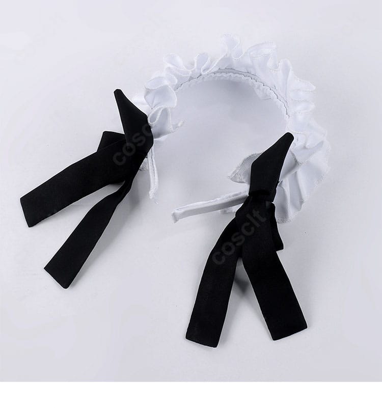 カチューシャ型ヘッドドレスの装飾ディテール