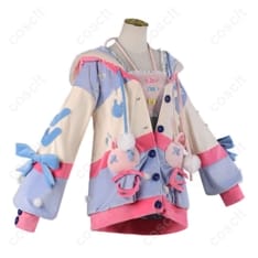 ピップキン・ピッパ コスプレ衣装｜うさ耳コートセット 高再現で撮影映え＆着心地良好 - 2枚目の画像（サムネイル）