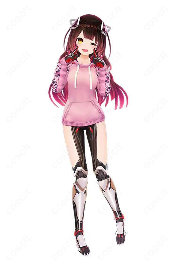 ホロライブ ロボ子さん モデルV3 新メイン衣装の全身コスプレ着用イメージ