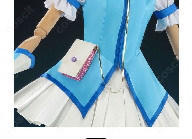 スカート裾の装飾ディテール。レイヤー構造と波打つラインの質感。