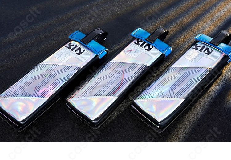 腰回りのポーチとぶら下げアクセの構成