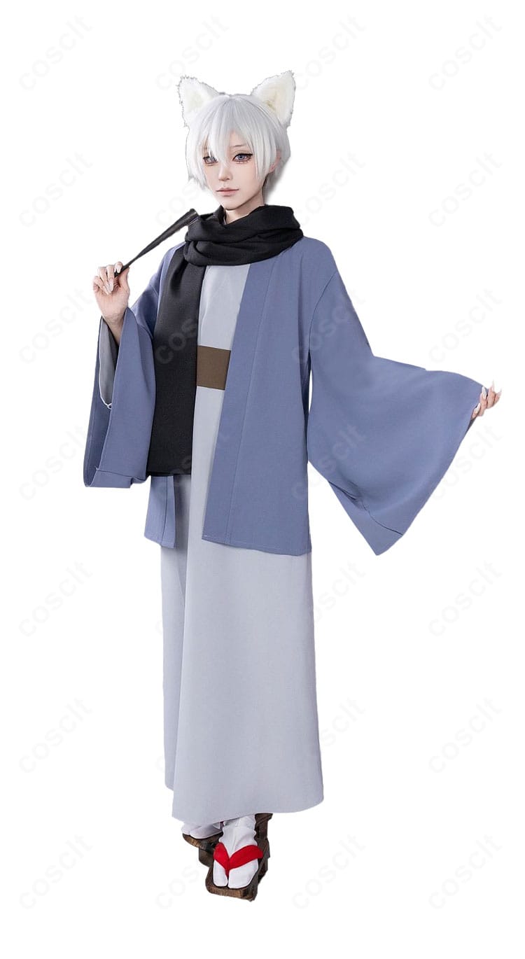 巴衛コス・帯周りのディテール。帯位置と結びのバランスで和装らしいシルエットを強調