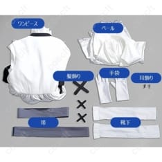 氷上メルル 囚人番号670 シスター服｜高再現で撮影映え、快適着用のコスプレ衣装 - 6枚目の画像（サムネイル）