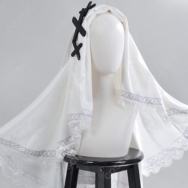 氷上メルル 囚人番号670 シスター服｜高再現で撮影映え、快適着用のコスプレ衣装 - 4枚目の画像