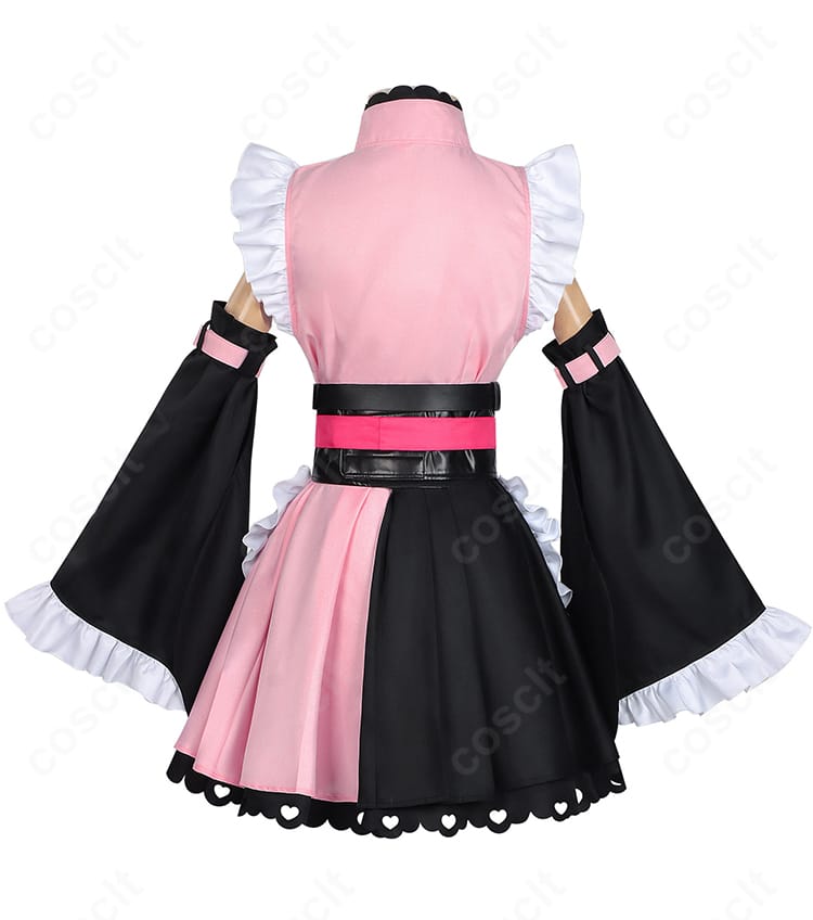 駒沢乃依 衣装の分離袖ディテール(袖口の形状と縫製)