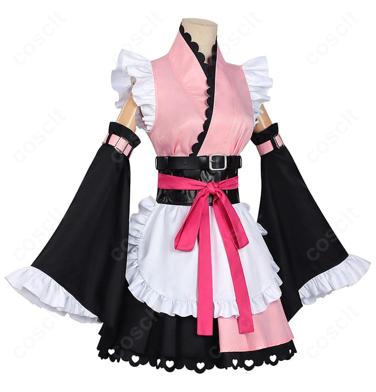 駒沢乃依 コスプレ衣装の帯・ベルトまわりディテールアップ