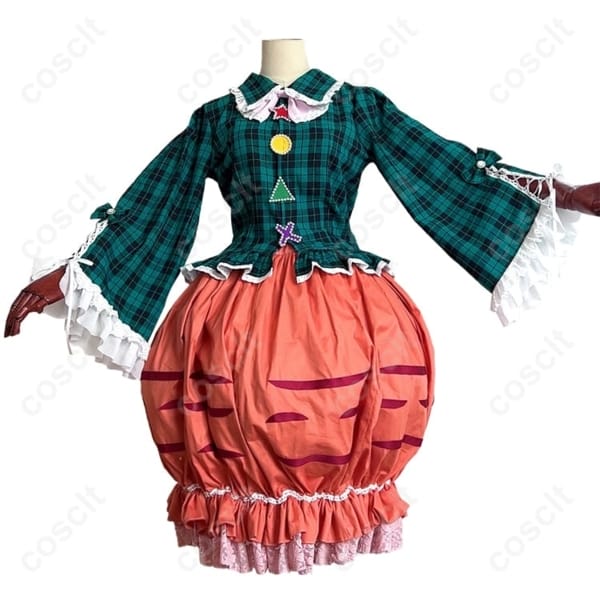 東方Project 秦こころ アレンジ衣装｜上品で爽やか、長時間も快適な高再現コスプレ