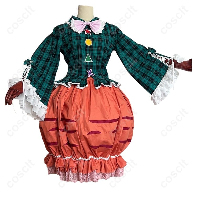 東方Project 秦こころ アレンジ衣装｜上品で爽やか、長時間も快適な高再現コスプレ - 2枚目の画像