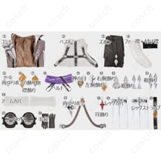 原神 イルーガ 高再現コスプレ衣装｜クールに決まる豪華セットで撮影映え - 7枚目の画像（サムネイル）