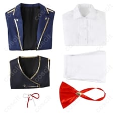 撮影映えするハリ感。ウマ娘 フジマサマーチ勝負服 高再現コスプレ衣装セット - 6枚目の画像（サムネイル）