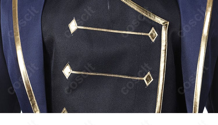 衣襟ディテール:シャツの前立てと襟元のデザイン詳細