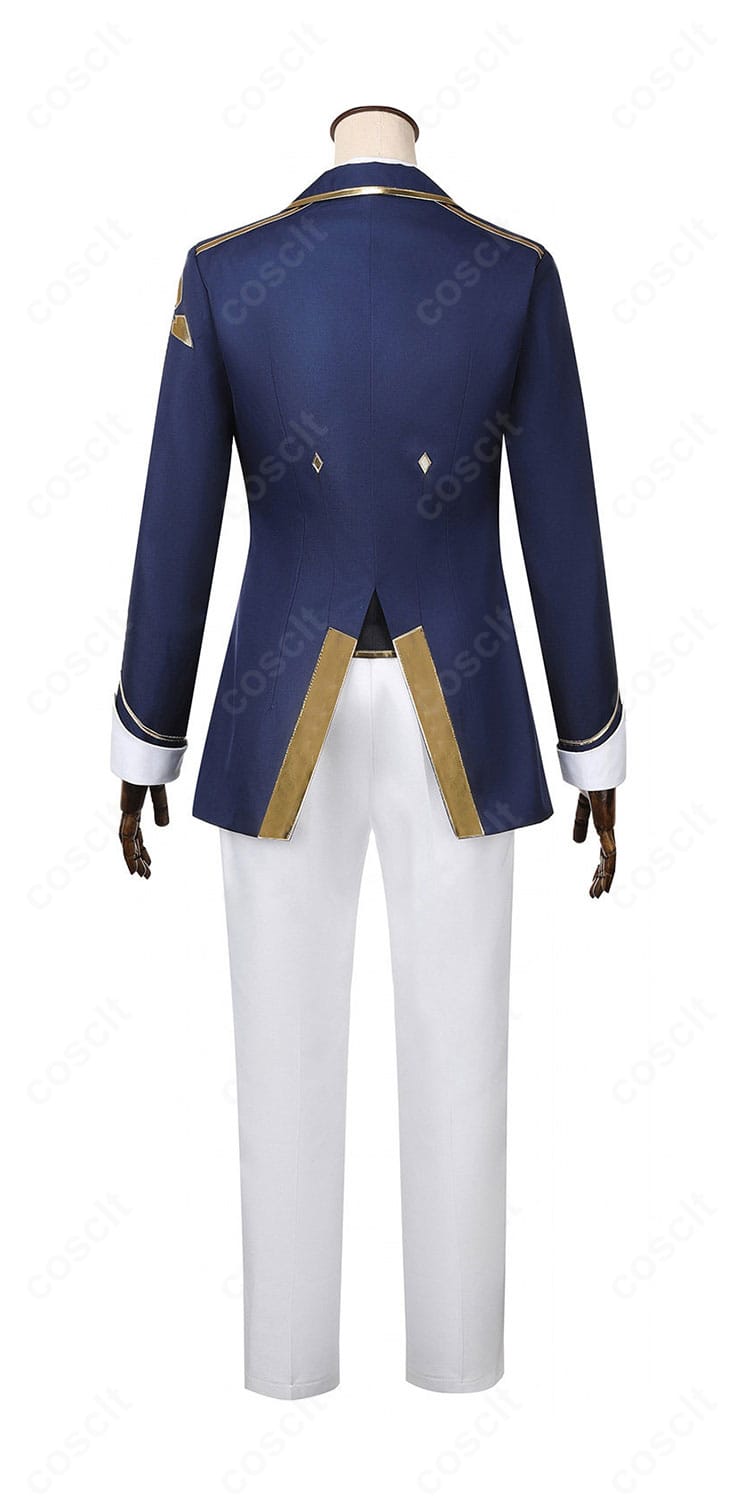 背面全体:フジマサマーチ勝負服コスチュームの背面デザイン