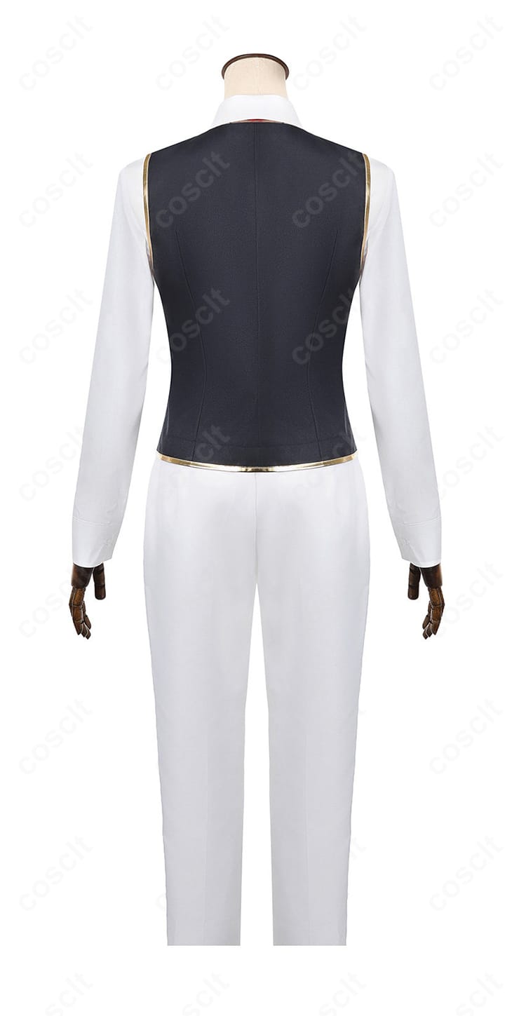 ベスト背面:フジマサマーチ勝負服ベストのバックディテール