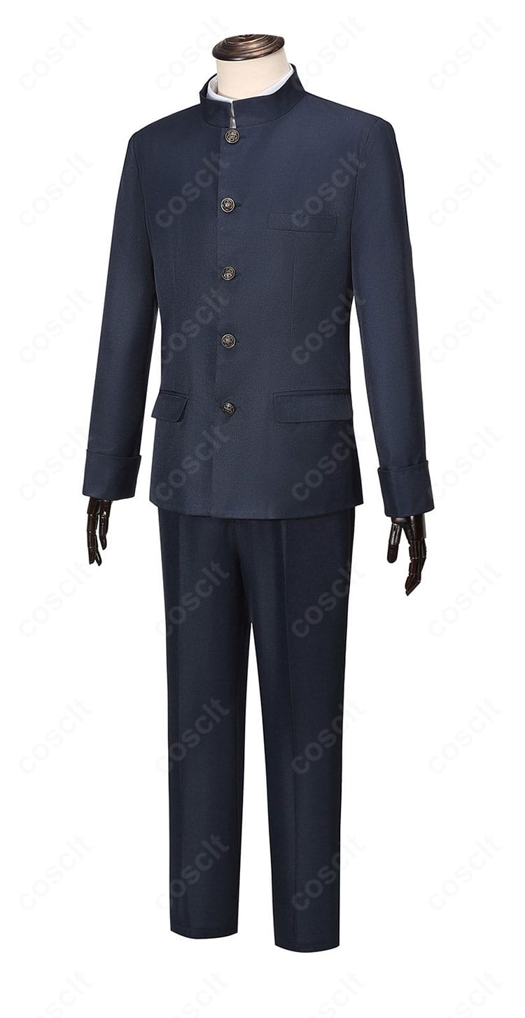 サイレントヒルf 岩井修 コスプレ衣装の側面シルエットと丈感の確認画像