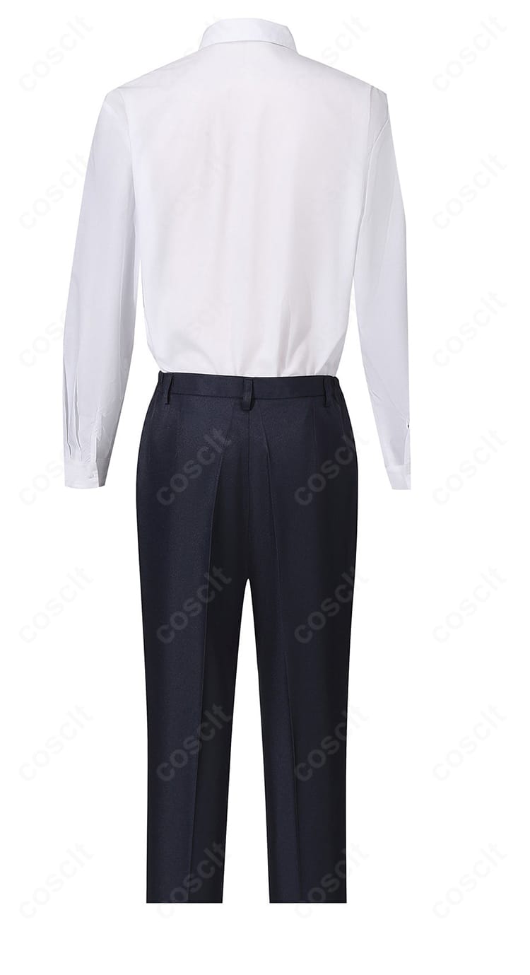 サイレントヒルf 岩井修 コスプレ衣装 シャツ背面ディテール（ヨークとシワ感）