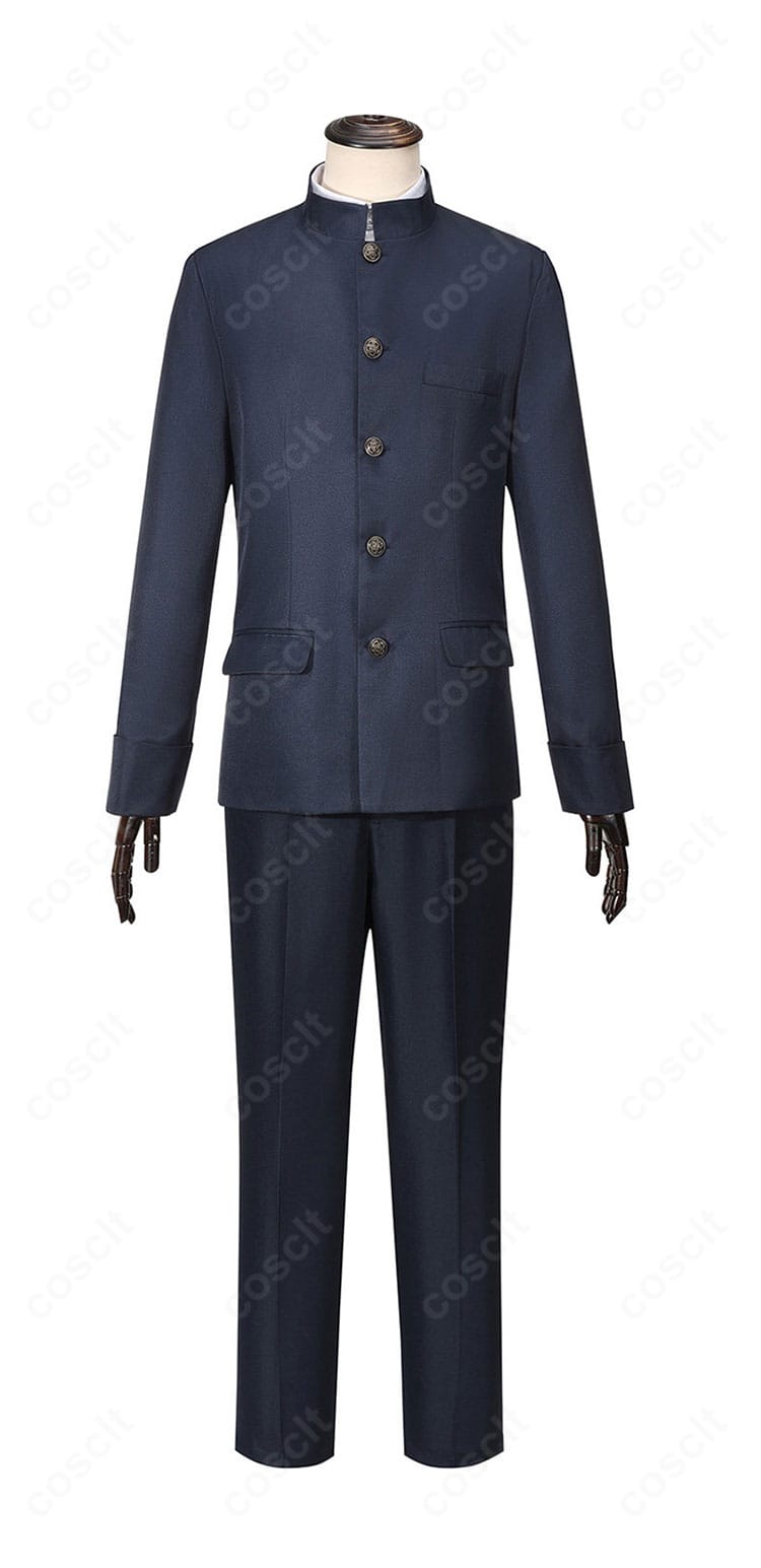 サイレントヒルf 岩井修 コスプレ衣装の正面全体図（ジャケット・シャツ・ズボン）