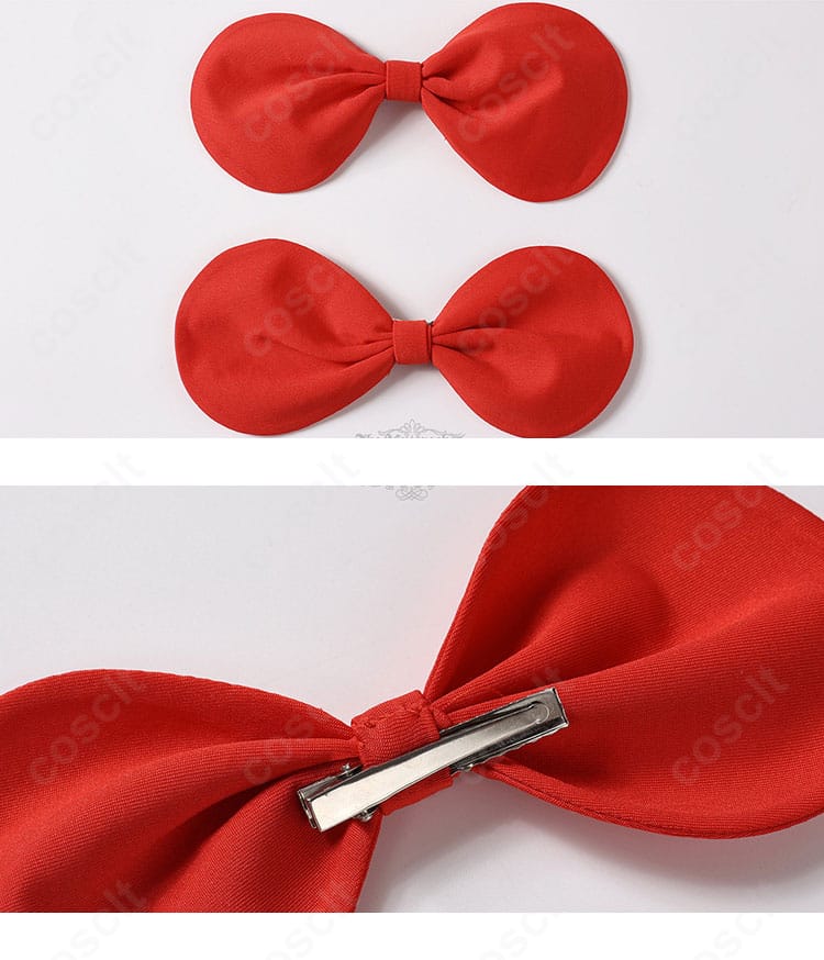 B小町衣装の髪飾り（ヘアアクセ）の形状・質感ディテール