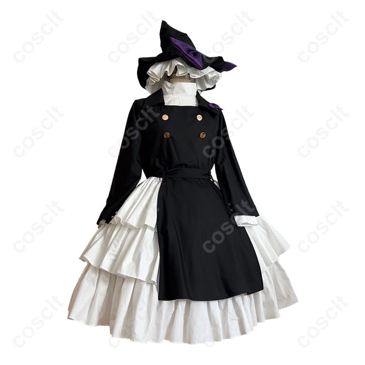 東方Project 霧雨魔理沙 二次創作アレンジ衣装｜動いても崩れにくい美シルエットで撮影映え - 2枚目の画像