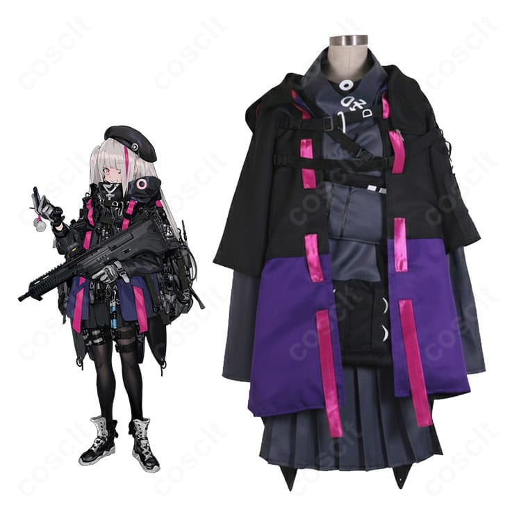 MDR 通常衣装コスプレ一式の正面全身イメージ。ストリート系シルエットと高発色が際立つ構成