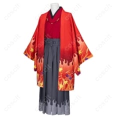 鬼滅の刃 煉獄杏寿郎 京まふ2021和装コスプレ 高再現で撮影映え、着脱簡単 - 1枚目の画像（サムネイル）