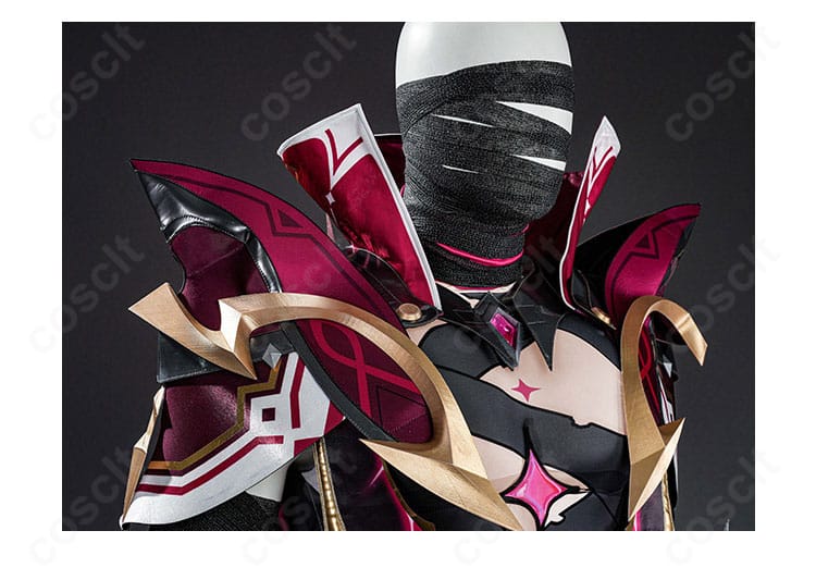 原神 レリル 月の狩人コスプレ衣装・衣領の装飾アップ