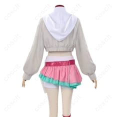 超かぐや姫！ 綾紬芦花 コスプレ衣装。軽量通気で動きやすく、高再現でイベント映え - 3枚目の画像（サムネイル）