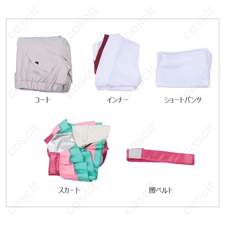 超かぐや姫！ 綾紬芦花 コスプレ衣装。軽量通気で動きやすく、高再現でイベント映え - 6枚目の画像