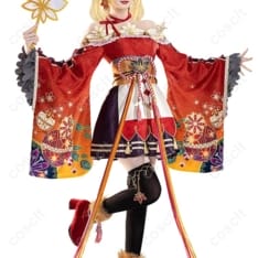 小原鞠莉 紅葉狩り編 和風コスプレ 高再現で撮影映え、イベントに最適 - 1枚目の画像（サムネイル）