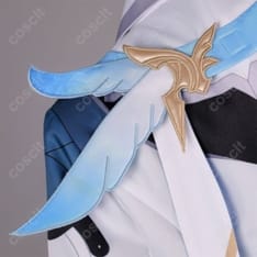 原神 旅人・空 コスプレ衣装 高再現シルエットで着脱ラク、撮影に最適 - 5枚目の画像（サムネイル）