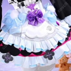 エナー・アールウェット ゴスロリメイド衣装 高発色×軽やか着心地でイベント・撮影に最適 - 3枚目の画像（サムネイル）