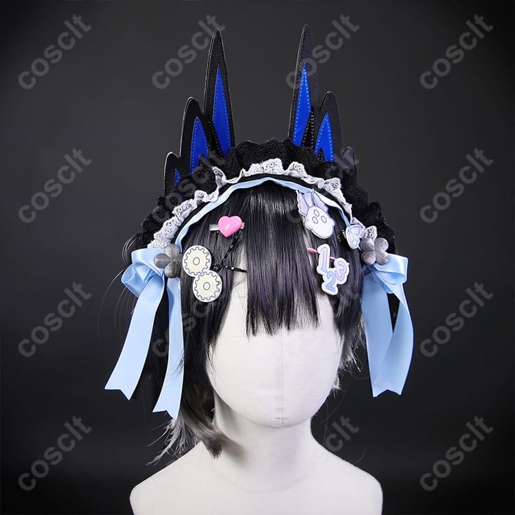 エナー・アールウェット ゴスロリメイド衣装 高発色×軽やか着心地でイベント・撮影に最適 - 5枚目の画像