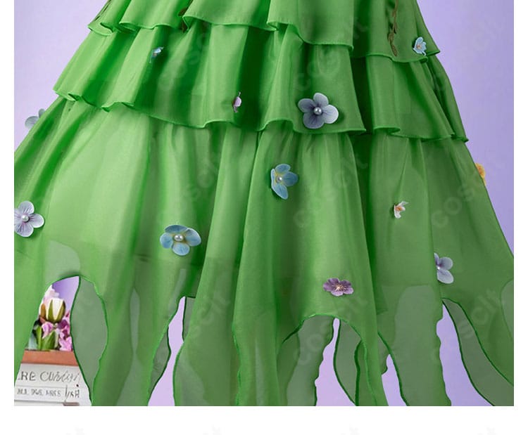 第五人格 朽ちぬ長夏コスの全体スタイリング例（屋内撮影）