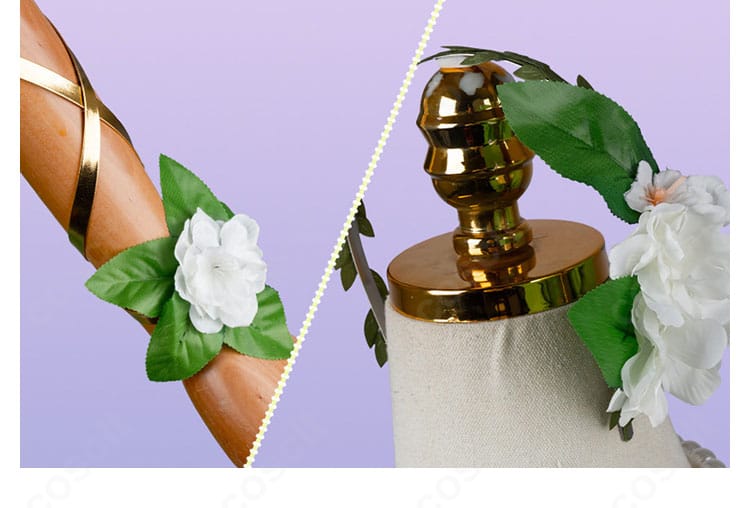 朽ちぬ長夏コスプレ付属ネックレスのモチーフと質感