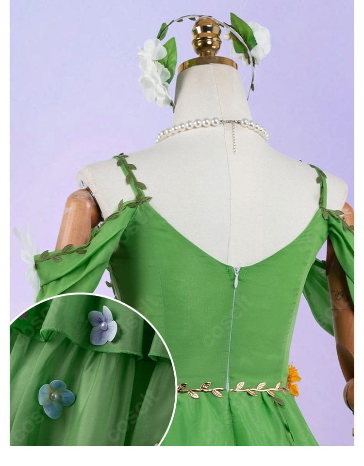 朽ちぬ長夏コスプレ付属手首飾りの意匠と留め具部分