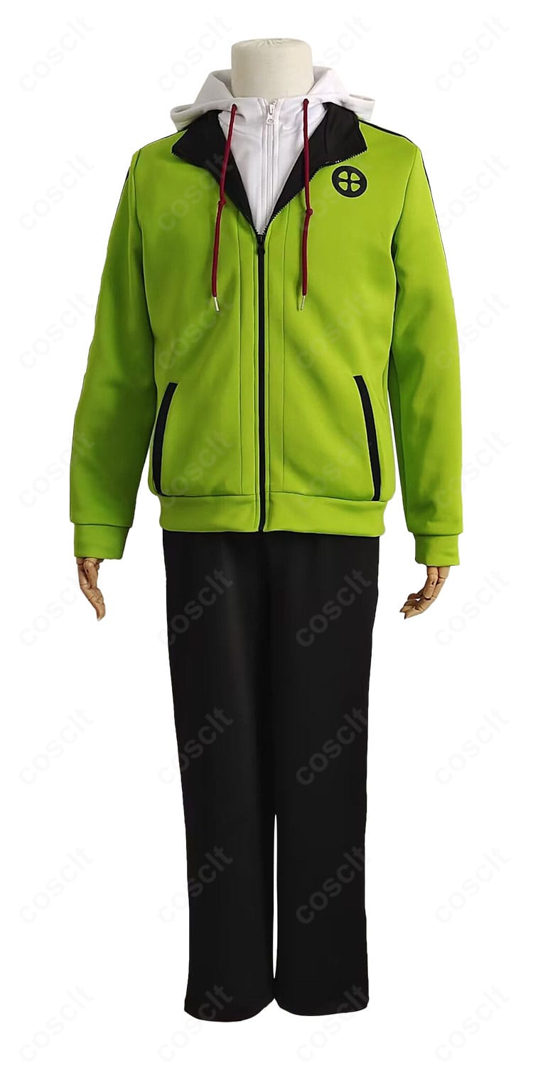 明浦路 司コスプレ ジャージのパンツとインナーの組み合わせ。伸縮性とシルエットが分かるサイドビュー。