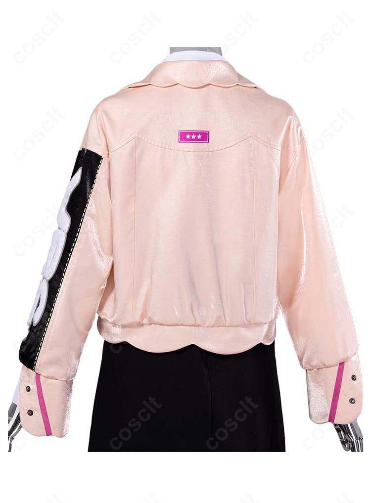 小豆沢こはね Confidence suit コート 襟元とショルダーのディテール(端処理とカッティング)