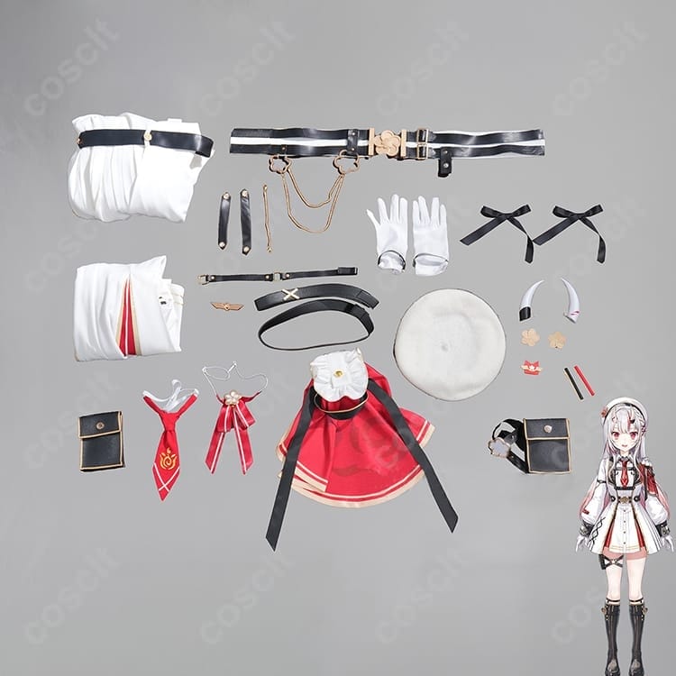 ホロライブ 百鬼あやめ 新衣装（軍服）コスプレ 高発色で再現度を高め、イベント撮影に最適です - 9枚目の画像