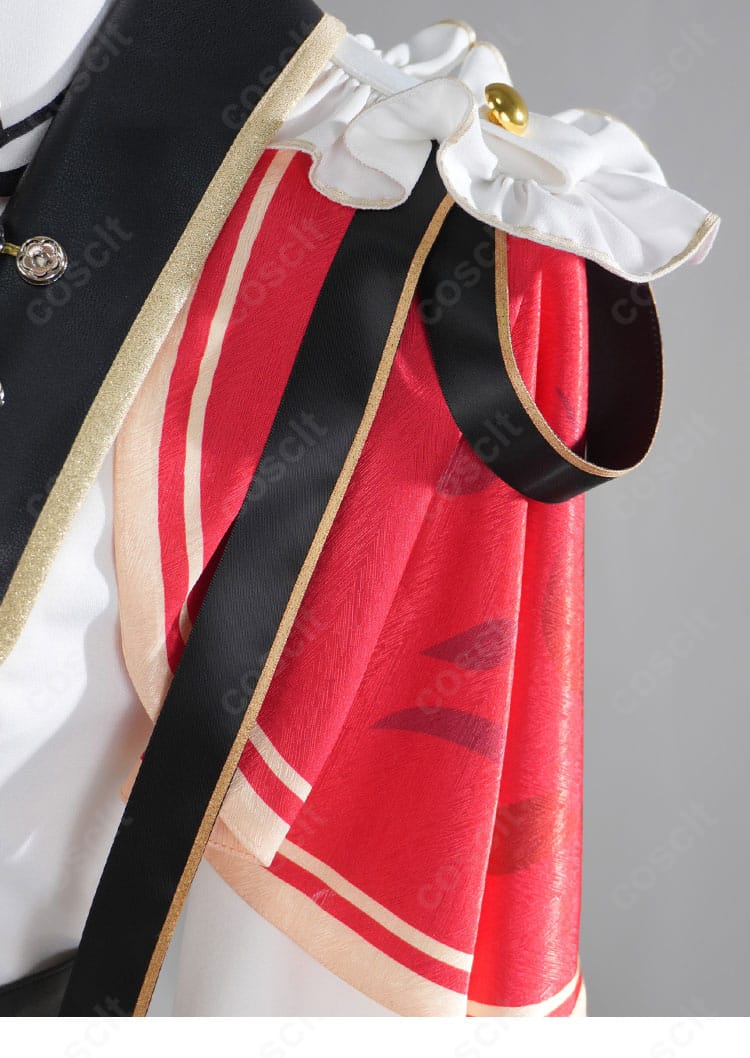 百鬼あやめ 新衣装(軍服)コスプレの装飾パーツ近接写真