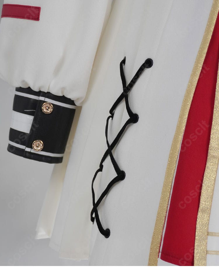 百鬼あやめ 新衣装(軍服)コスプレの素材テクスチャー拡大