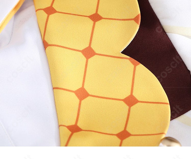 ショール・ケープ風の肩掛け装飾ディテール画像