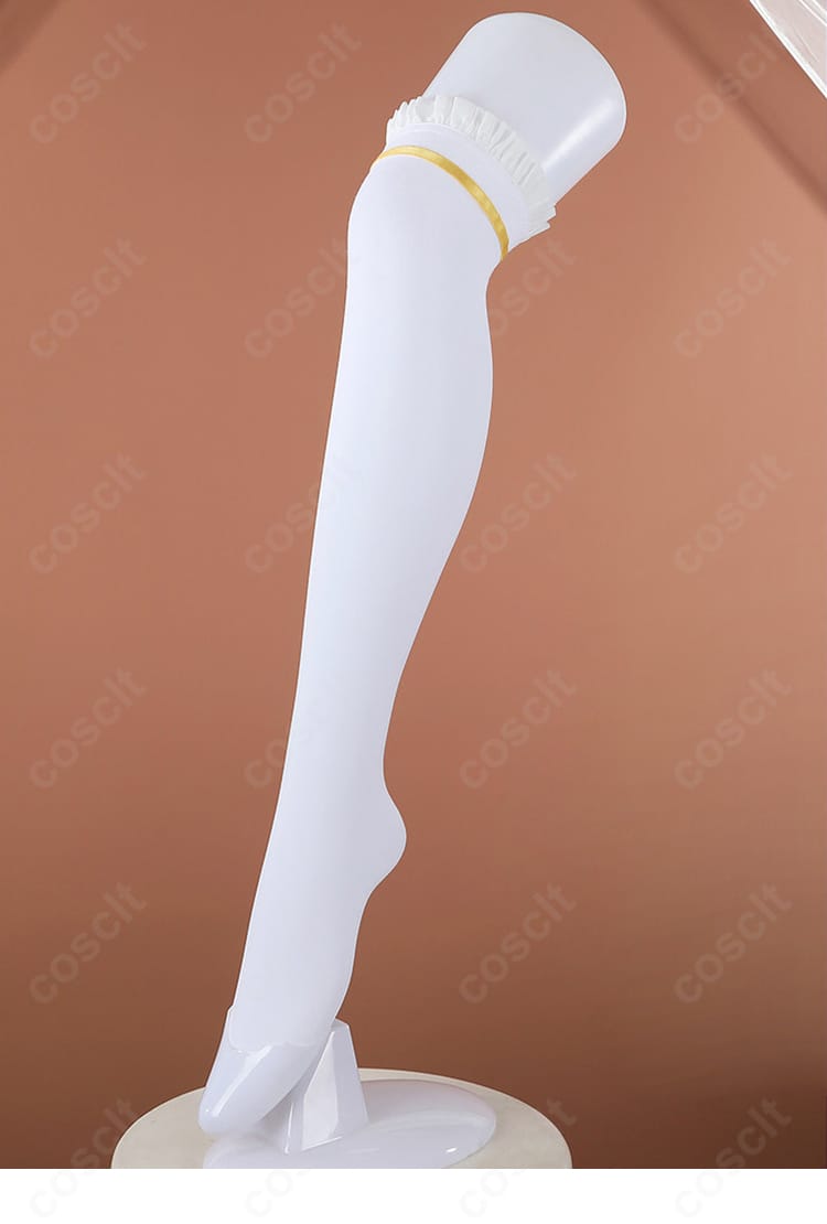 セット同梱の靴下デザインと素材感のディテール画像